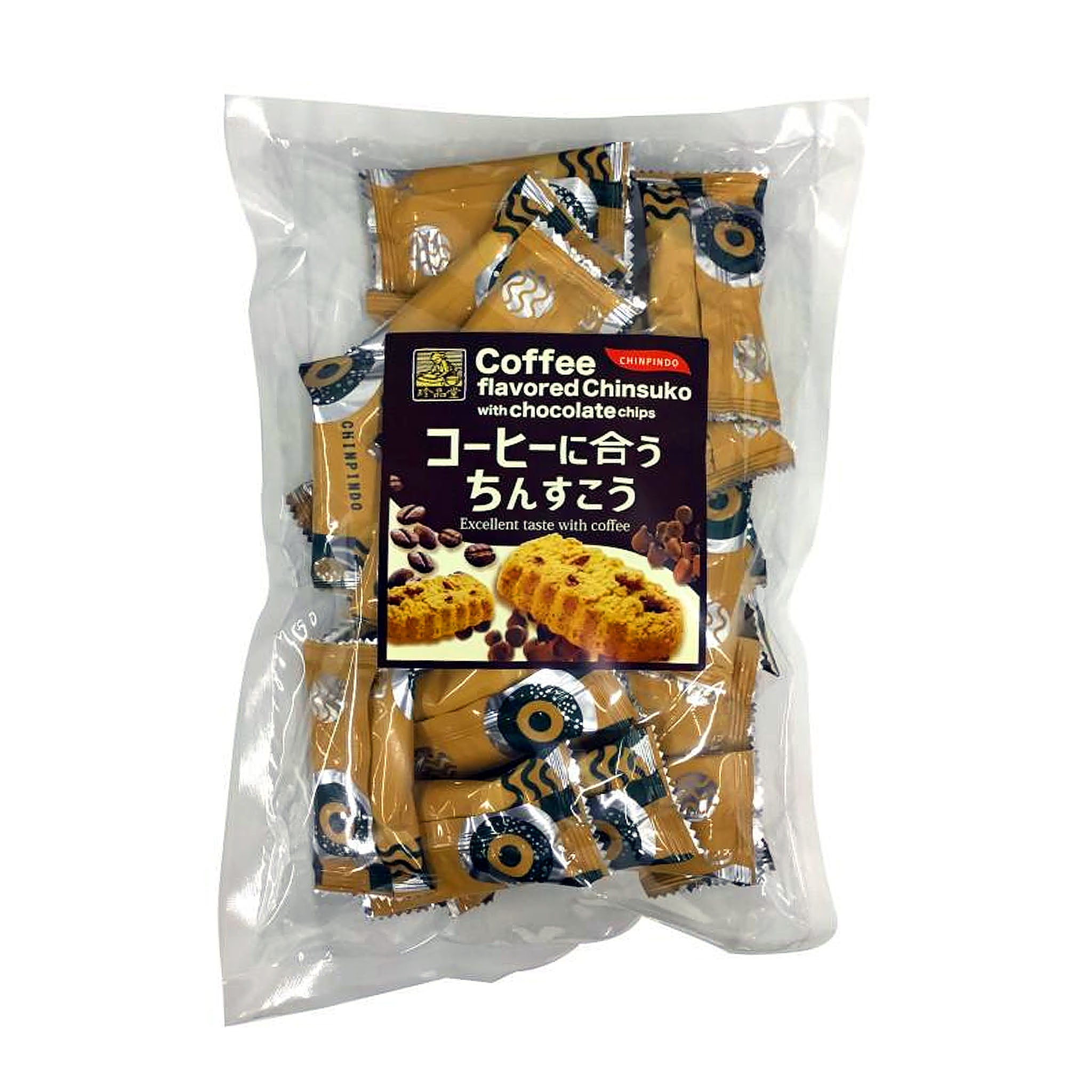 Chinpindo Coffee Flavored Chinsuko (Medium Bag)